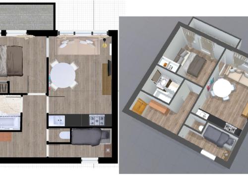 Appartement Val-d'Isère, 3 pièces, 4 personnes - FR-1-694-259