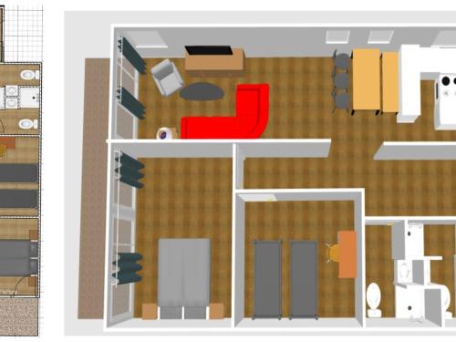 Appartement Val-d'Isère, 3 pièces, 4 personnes - FR-1-694-295