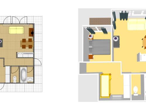 Appartement Val-d'Isère, 3 pièces, 4 personnes - FR-1-694-58