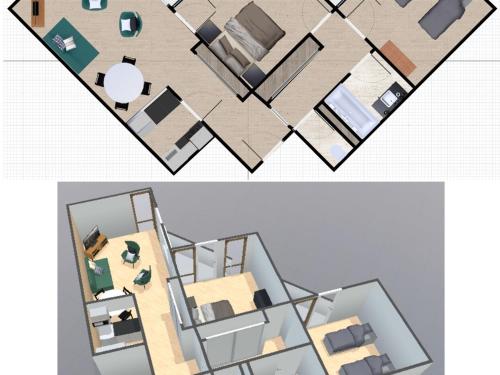 Appartement Val-d'Isère, 3 pièces, 5 personnes - FR-1-694-252