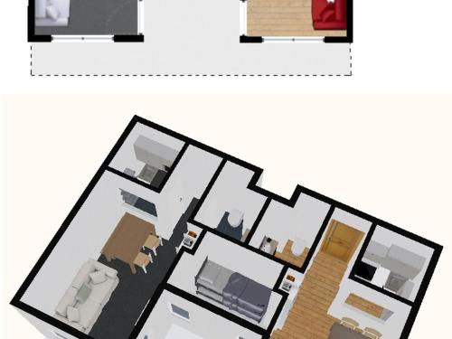 Appartement Val-d'Isère, 3 pièces, 6 personnes - FR-1-694-113