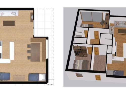 Appartement Val-d'Isère, 3 pièces, 6 personnes - FR-1-694-163