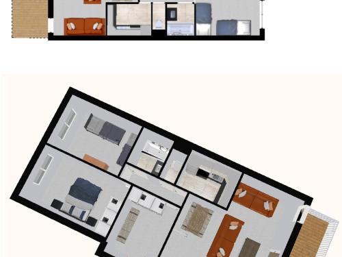 Appartement Val-d'Isère, 3 pièces, 6 personnes - FR-1-694-176