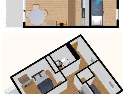 Appartement Val-d'Isère, 3 pièces, 6 personnes - FR-1-694-229
