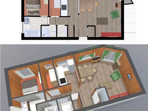 Appartement Val-d'Isère, 3 pièces, 6 personnes - FR-1-694-233