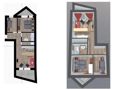 Appartement Val-d'Isère, 3 pièces, 6 personnes - FR-1-694-258