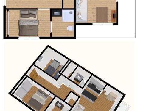 Appartement Val-d'Isère, 3 pièces, 6 personnes - FR-1-694-29