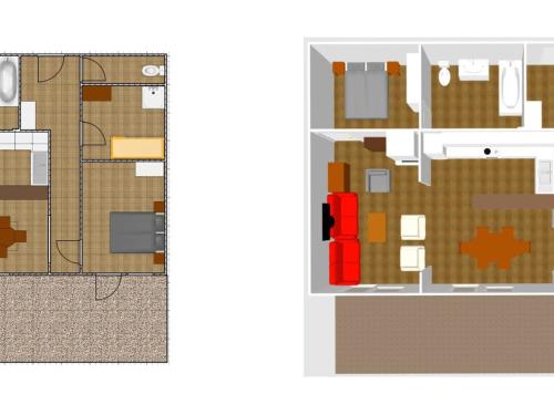 Appartement Val-d'Isère, 4 pièces, 6 personnes - FR-1-694-130