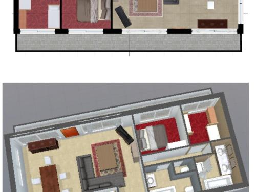 Appartement Val-d'Isère, 4 pièces, 6 personnes - FR-1-694-142