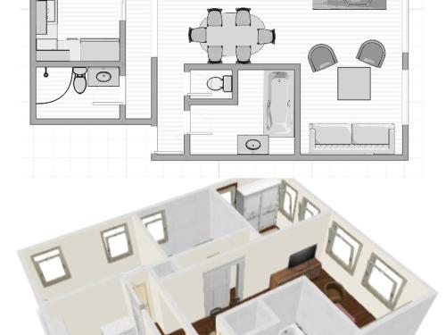 Appartement Val-d'Isère, 4 pièces, 6 personnes - FR-1-694-194