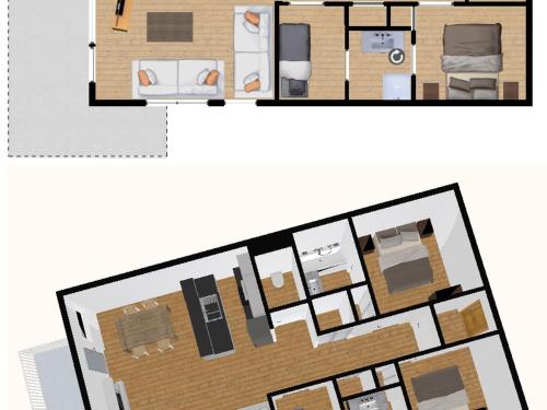 Appartement Val-d'Isère, 4 pièces, 6 personnes - FR-1-694-213