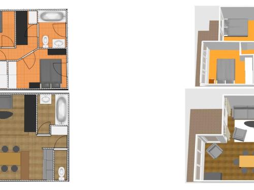 Appartement Val-d'Isère, 4 pièces, 6 personnes - FR-1-694-290