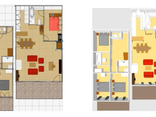 Appartement Val-d'Isère, 4 pièces, 8 personnes - FR-1-694-25