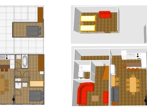Appartement Val-d'Isère, 4 pièces, 9 personnes - FR-1-694-306