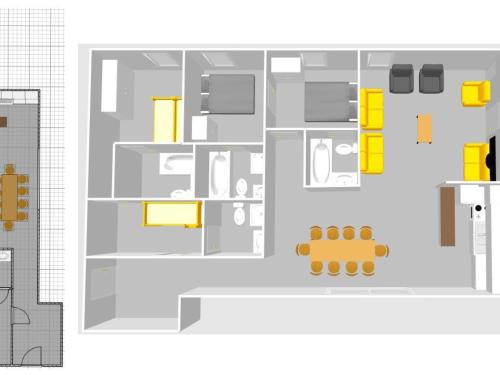 Appartement Val-d'Isère, 6 pièces, 10 personnes - FR-1-694-5