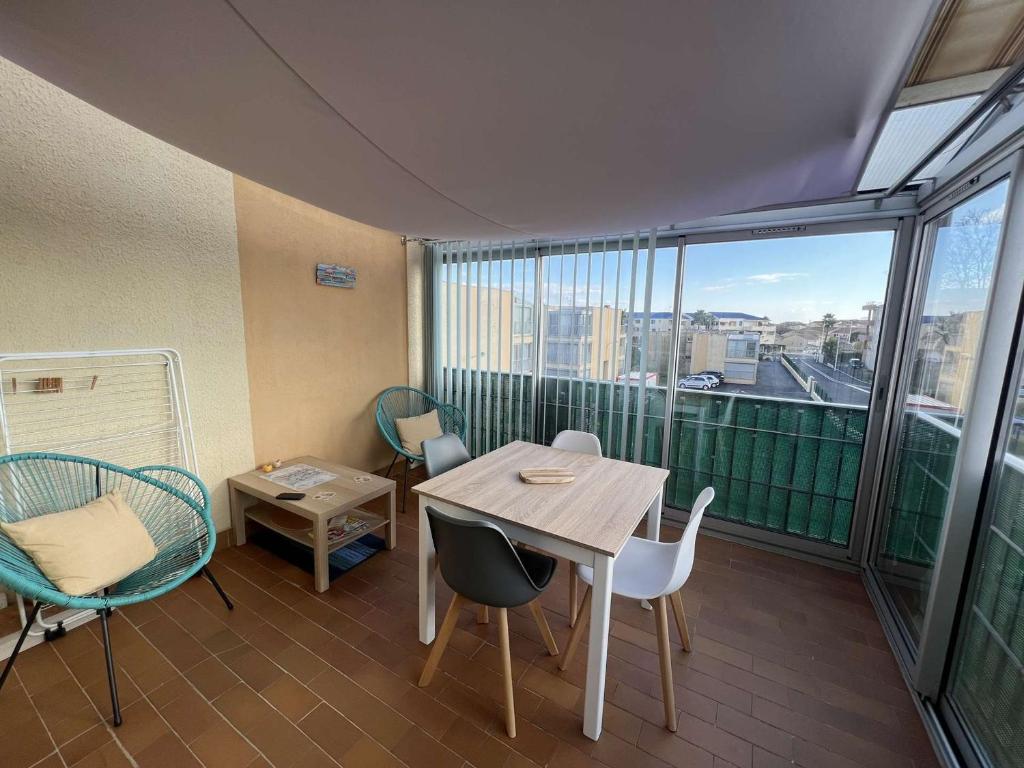 Appartement Valras-Plage, 2 pièces, 4 personnes - FR-1-701-54 28 BOULEVARD DE LA RECANETTE BAT D AU 2EME ÉTAGE, 34350 Valras-Plage