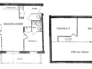 Appartement Appartement Villard-sur-Doron, 4 pièces, 8 personnes - FR-1-293-343 3700 Route de la Nuaz Bisanne 1500 73270 Villard-sur-Doron Rhône-Alpes