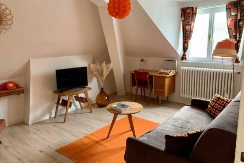 Appartement Vintage avec vue sur le château