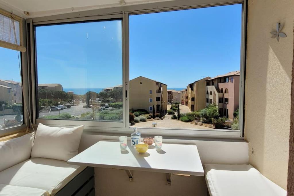 Appartement vue mer climatisé Seaview AC apartment Saint Pierre la Mer Bat J4 Résidence Terrasses Méditerranée, 11560 Fleury