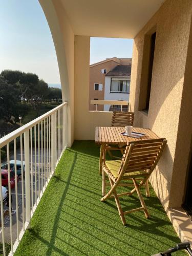 Appartement vue mer-domaine privé