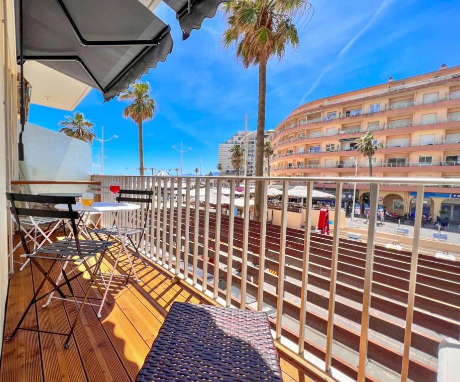 Appartement vue mer Parking privé Place Med 2 Boulevard Cassanyes, 66140 Canet-en-Roussillon