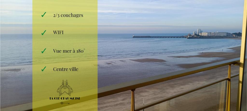 Appartement Vue Mer- Remblai les sables d'olonne - La Clé Chaumoise 8ème étage 42 Promenade Georges Clemenceau, 85100 Les Sables dʼOlonne