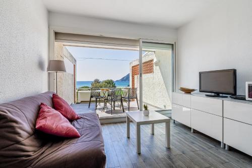 Appartement vue plage avec terrasse et wifi