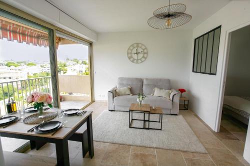 Appartement vue sur mer 34m2 Piscine Tennis