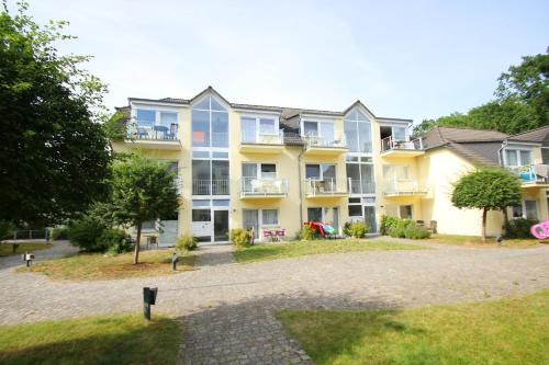 Appartementanlage Eldena FeWo 02 strandnah, Balkon, Terrasse