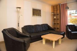 Appartementanlage Eldena FeWo 02 strandnah, Balkon, Terrasse
