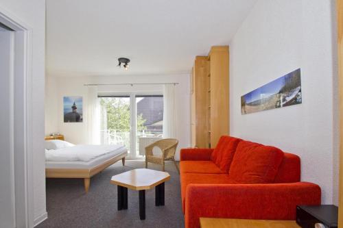 Appartementanlage Eldena FeWo 04 strandnah, Balkon, Terrasse