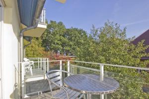 Appartementanlage Eldena FeWo 04 strandnah, Balkon, Terrasse