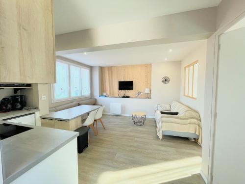 Appartment jardin privatif et parking, 200m thalasso & plage - Le Plessis Océan