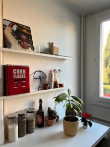 Appt lumineux et paisible 2ch Balcon Parking