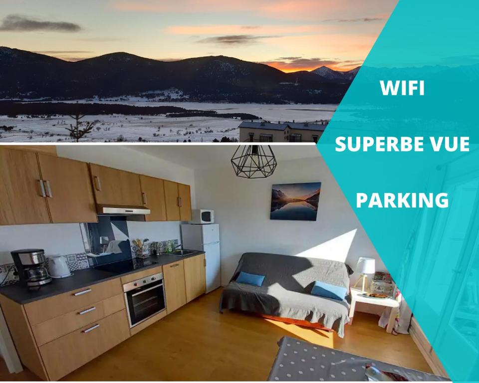 Appt T2 & Cabine - Superbe vue - WIFI Batiment E Résidence Soleil et Montagne, 66210 Les Angles