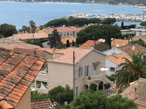 Appt vue mer à 150 m de la plage, Golfe de Saint-Tropez