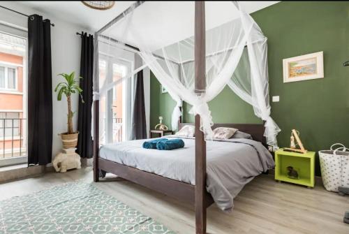 Apt A Africa, 30m2, Centre, Balcon