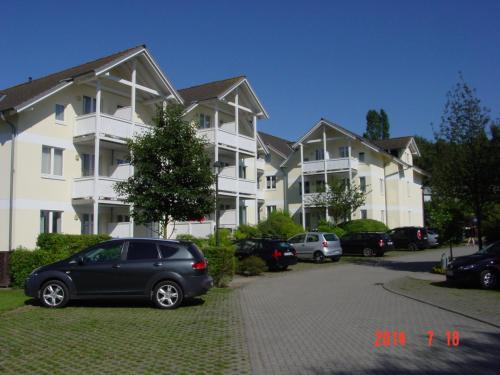 Apt Binz,Garten,Parkplatz
