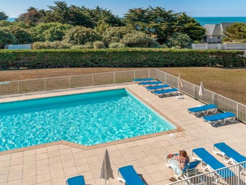 Apt. T2 avec piscine au départ de la Cote Sauvage