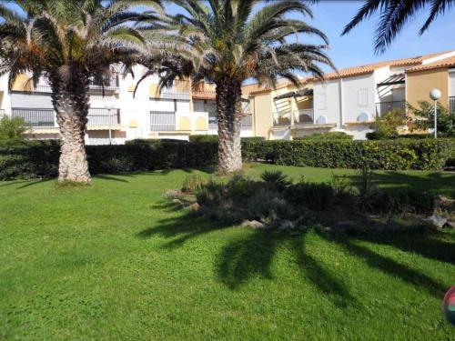 AQUAPLAGE Joli appartement RDC piscine 1 ère ligne mer Richelieu Cap d'Agde