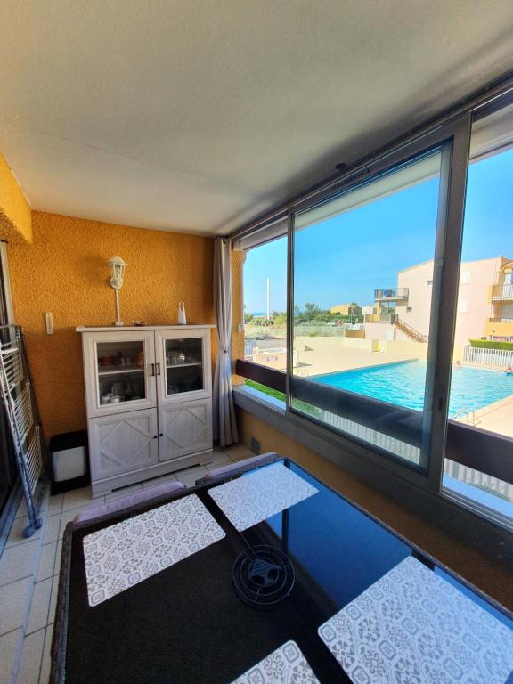 Appartement AQUAPLAGE Joli T2 résidence avec piscine bord de mer Richelieu Cap d'Agde AQUAPLAGE APPARTEMENT 155 34300 Le Cap d\'Agde