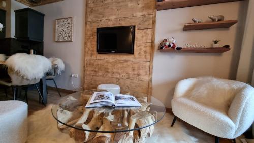 Arc 1950, Appartement standing dans résidence 5 étoiles, skis aux pieds,- 4-6 pers, Piscine extérieure & Spa