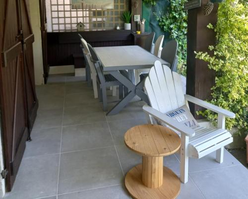 Arcachon-Le Moulleau Appartement T3 avec jardin privatif de 350m2