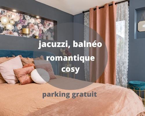 @Romantic Suite & Spa @Jacuzzi @ Parking gratuit @
