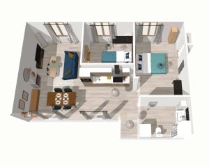ArtSmalt *Idéal Pro * Proche commerces * 2 chambres * Tout confort