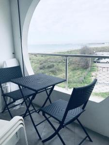 Appartement AS18656 - Grand studio vue mer, direct sur plage avec parking privé Résidence \ 30240 Le Grau-du-Roi Languedoc-Roussillon