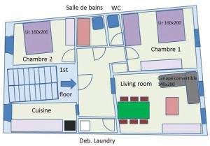 At home in the center of Colmar