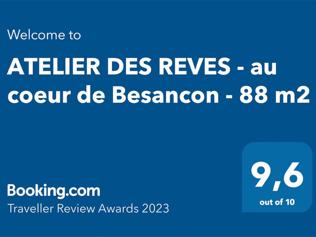 ATELIER DES REVES - au coeur de Besancon - 88 m2 5 Allée de l'Île aux Moineaux, 25000 Besançon