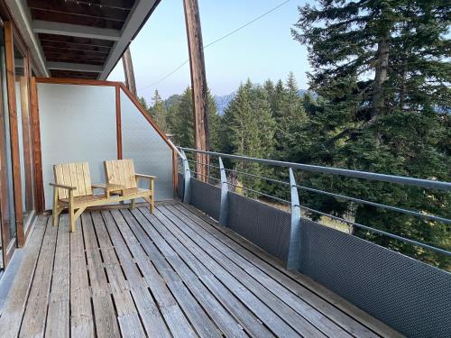 Au Bachat-Bouloud, appartement 3 pièces 6 personnes avec balcon plein Sud