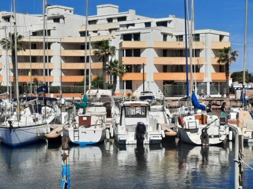Au Barcarès, vue magnifique sur le port et la mer